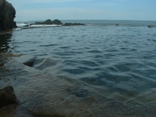 Salt-water pool at Las Olas, El Salvador.